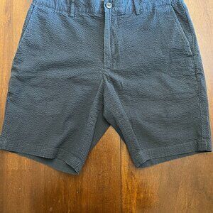 Club Monaco Maddox Shorts, Navy Blue, Men's, Size 32
